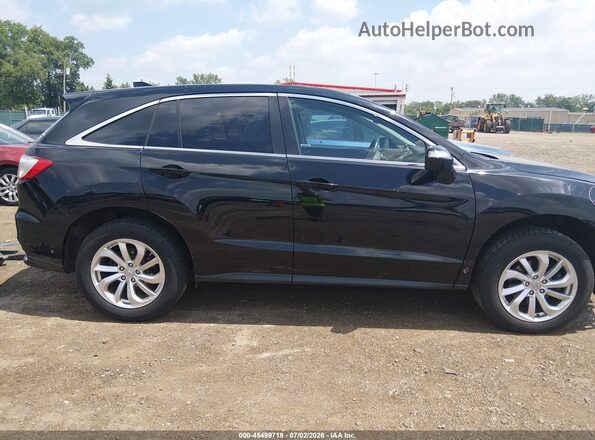 5J8TB4H35JL012675 2018 ACURA RDX Черный Панорамный вид салона 360°