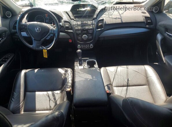 5J8TB4H36GL011852 2016 ACURA RDX Black Առջևի վահանակի տեսք