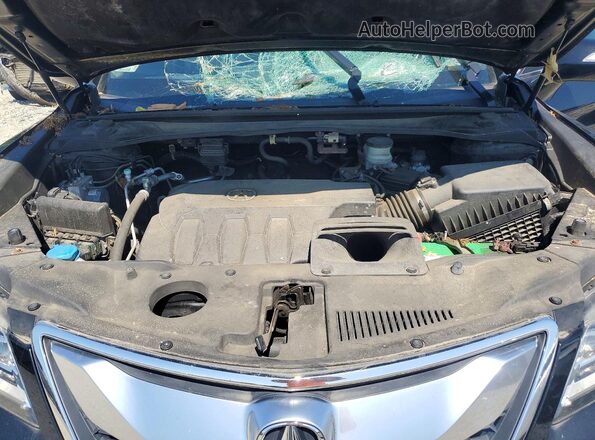 5J8TB4H36GL011852 2016 ACURA RDX Black Շարժիչի բաժամունքի տեսք