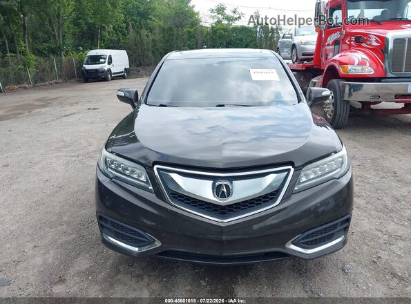 5J8TB4H37GL002948 2016 ACURA RDX Brown Սարքավորումների վահանակի տեսք