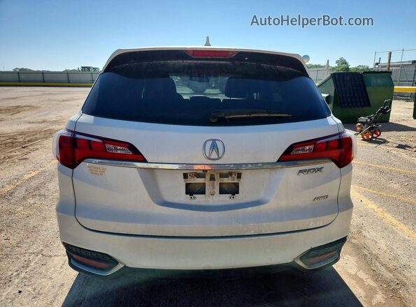 5J8TB4H37GL019782 2016 ACURA RDX White Rear view