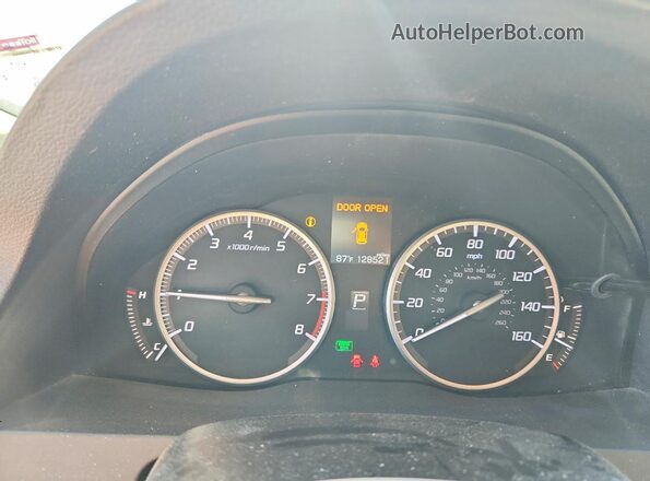 5J8TB4H37GL019782 2016 ACURA RDX White Instrument cluster view