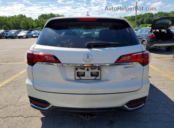 5J8TB4H38HL013121 2017 ACURA RDX White Widok z tyłu