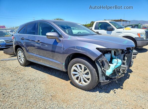 5J8TB4H38HL017153 2017 ACURA RDX Gray Передня права чверть