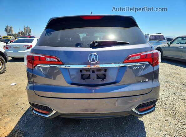 5J8TB4H38HL017153 2017 ACURA RDX Gray Вид ззаду