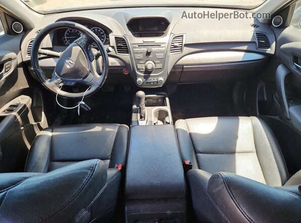 5J8TB4H38HL017153 2017 ACURA RDX Gray Вид панелі приладів