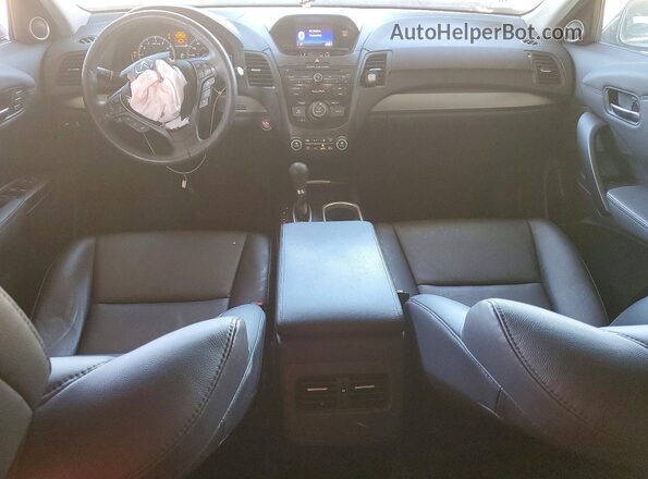 5J8TB4H39GL004846 2016 ACURA RDX Black Առջևի վահանակի տեսք