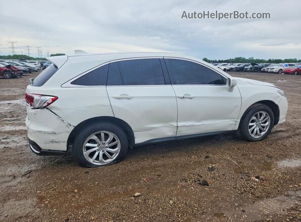 5J8TB4H50HL032859 2017 ACURA RDX White Trasero derecho