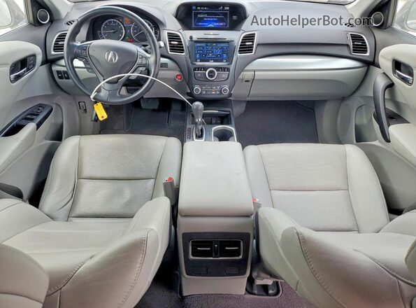 5J8TB4H51HL010210 2017 ACURA RDX Серый Вид панели приборов