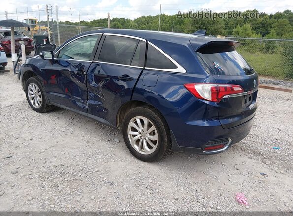 5J8TB4H54GL024648 2016 ACURA RDX Blue Հետևի ձախ