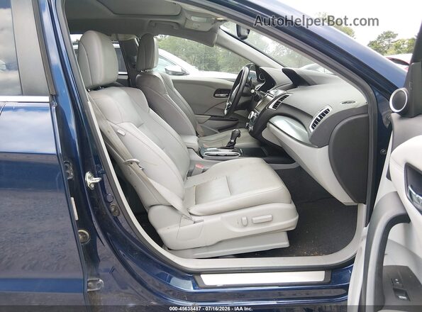 5J8TB4H54GL024648 2016 ACURA RDX Blue Սալոնի դիմացի տեսք