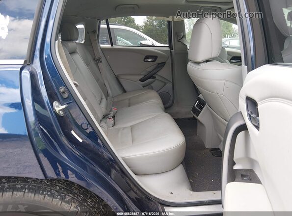 5J8TB4H54GL024648 2016 ACURA RDX Blue VIN կոդի պիտակի տեսք