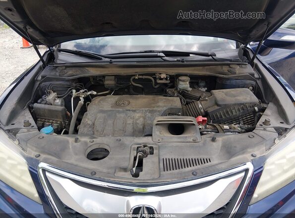 5J8TB4H54GL024648 2016 ACURA RDX Blue Հետևի տեսք