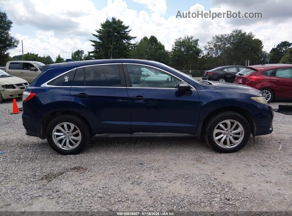 5J8TB4H54GL024648 2016 ACURA RDX Blue Սալոնի հետևի տեսք