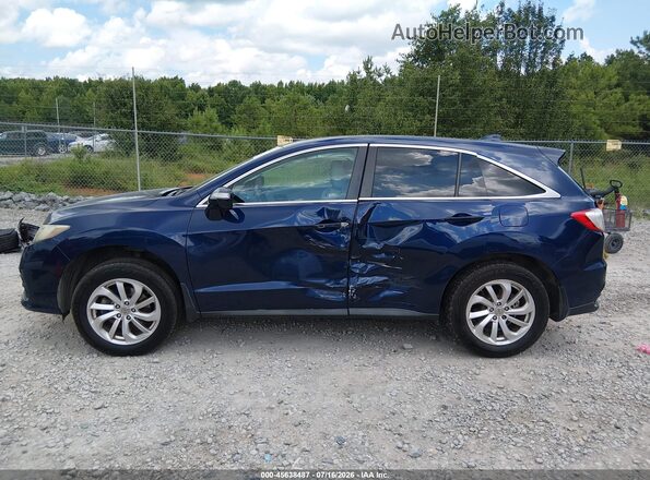 5J8TB4H54GL024648 2016 ACURA RDX Blue Սալոնի 360 աստիճան տեսք