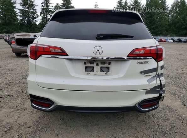 5J8TB4H55GL008507 2016 ACURA RDX White Հետևի տեսք