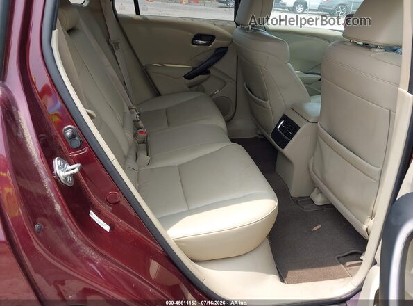 5J8TB4H55GL008765 2016 ACURA RDX Maroon VIN sticker view