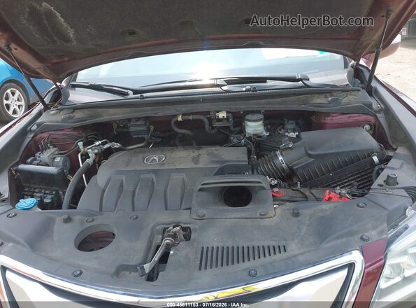 5J8TB4H55GL008765 2016 ACURA RDX Maroon Rear view