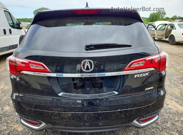 5J8TB4H55GL019846 2016 ACURA RDX Black Widok z tyłu