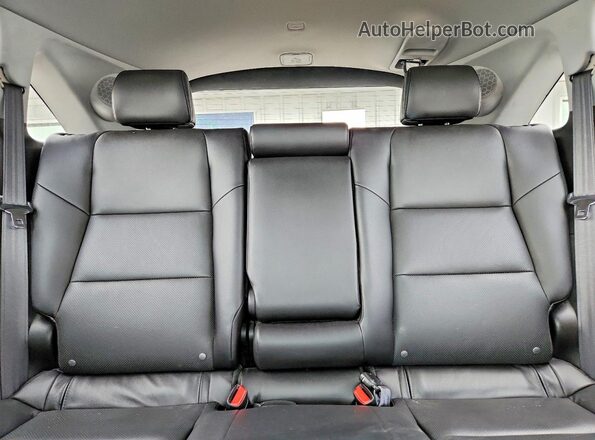 5J8TB4H55GL019846 2016 ACURA RDX Black Widok tylnych siedzeń