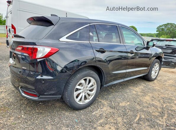 5J8TB4H55GL019846 2016 ACURA RDX Black Tył prawy