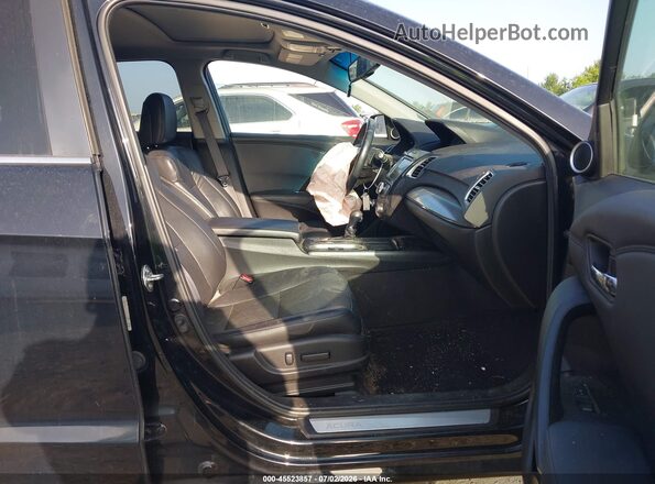 5J8TB4H55GL027106 2016 ACURA RDX Black Front interior view