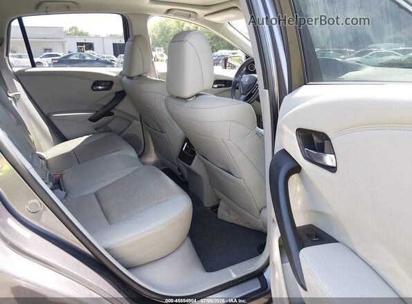 5J8TB4H56JL001055 2018 ACURA RDX Gray VIN კოდის სტიკერის ხედი
