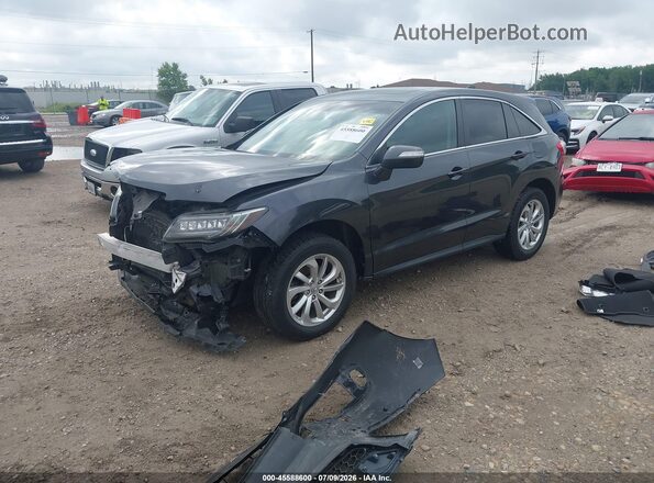 5J8TB4H57GL009058 2016 ACURA RDX Gray Vista tres cuartos delantera izquierda