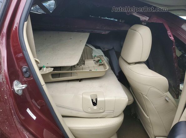 5J8TB4H57JL018270 2018 ACURA RDX Burgundy Vista interior trasera