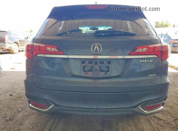 5J8TB4H58GL025852 2016 ACURA RDX Угольный Вид сзади