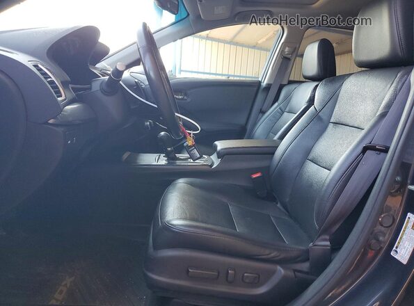 5J8TB4H58GL025852 2016 ACURA RDX Угольный Вид салона спереди