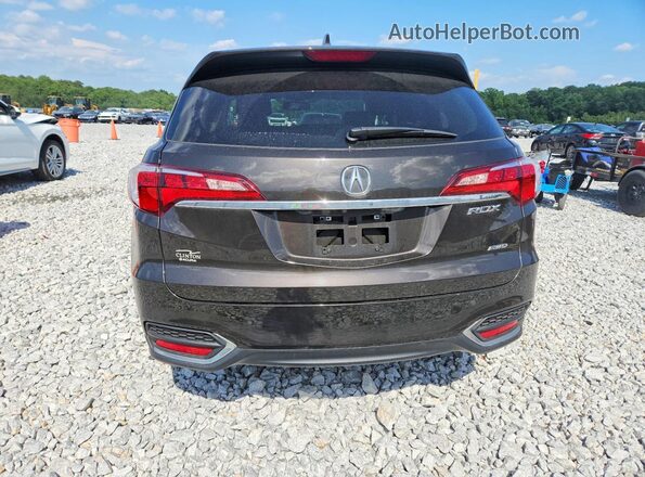 5J8TB4H59GL014262 2016 ACURA RDX Black Հետևի տեսք