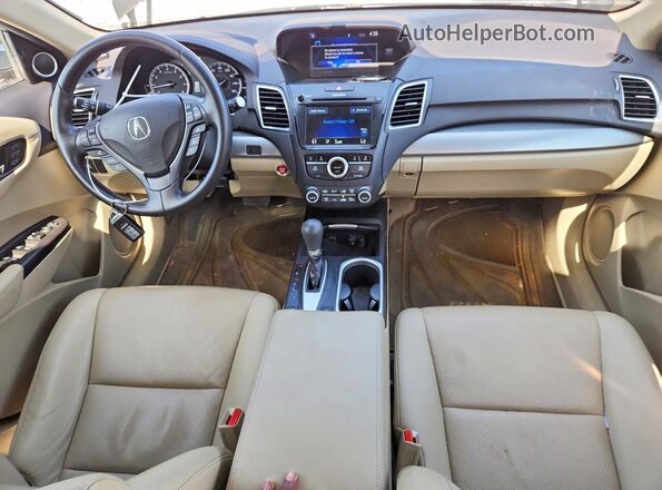 5J8TB4H59GL014262 2016 ACURA RDX Black Առջևի վահանակի տեսք