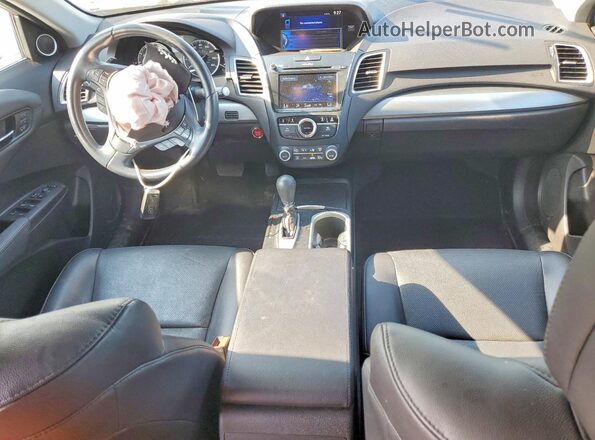 5J8TB4H59HL007068 2017 ACURA RDX White Dashboard view