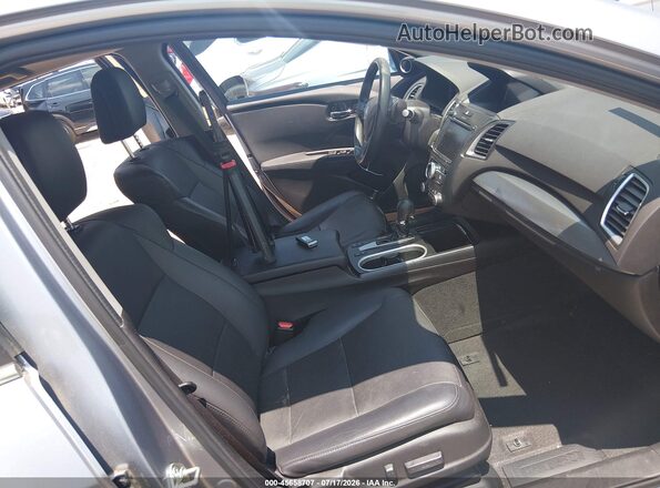5J8TB4H70GL022123 2016 ACURA RDX Silver წინა სალონის ხედი
