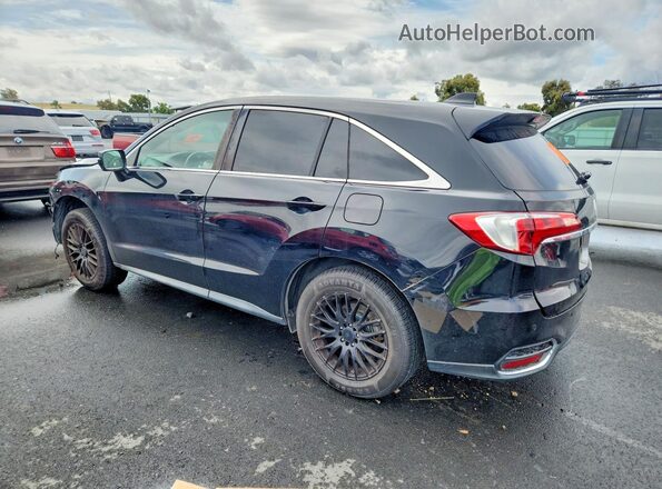 5J8TB4H70GL027127 2016 ACURA RDX Black უკანა მარცხენა