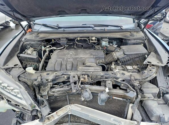 5J8TB4H70GL027127 2016 ACURA RDX Black ძრავის განყოფილების ხედი