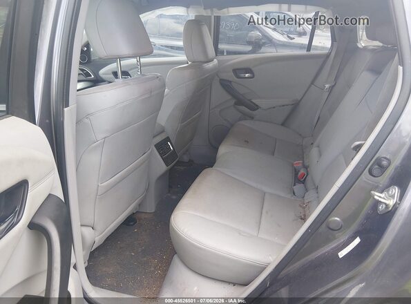5J8TB4H71HL028952 2017 ACURA RDX Gray VIN sticker view