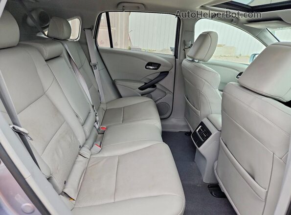 5J8TB4H72GL013486 2016 ACURA RDX Silver Սալոնի հետևի տեսք