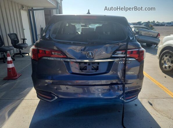 5J8TB4H72HL009505 2017 ACURA RDX Gray Vista trasera