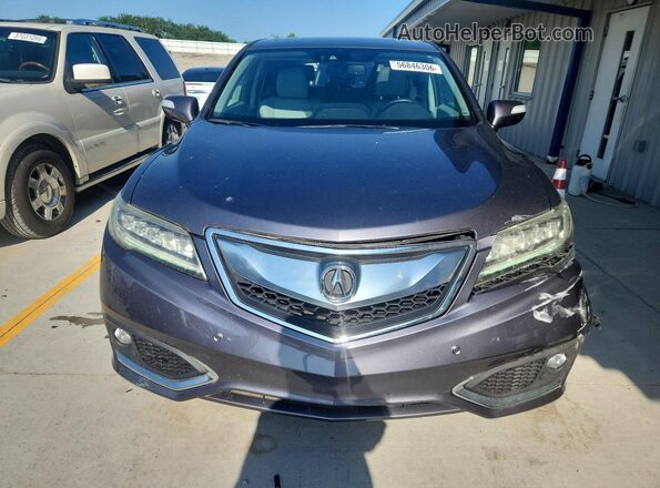 5J8TB4H72HL009505 2017 ACURA RDX Gray Vista frontal