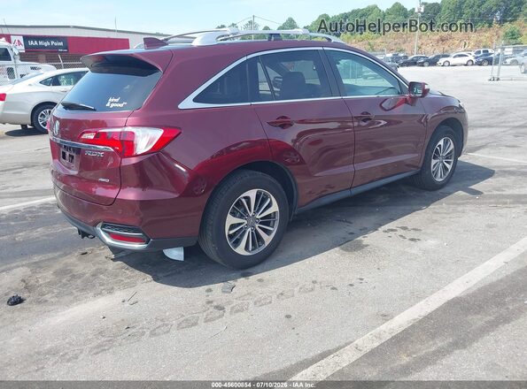 5J8TB4H73GL014601 2016 ACURA RDX Burgundy უკანა მარჯვენა
