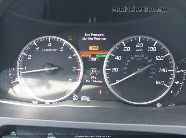 5J8TB4H73GL014601 2016 ACURA RDX Burgundy უკანა სავარძლების ხედი
