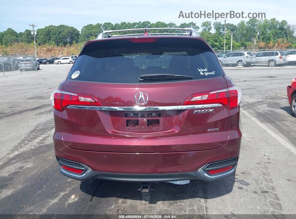 5J8TB4H73GL014601 2016 ACURA RDX Burgundy 
