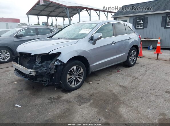 5J8TB4H78GL006154 2016 ACURA RDX Light Blue წინა მარცხენა ხედი სამი მეოთხედიდან
