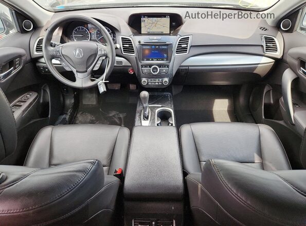 5J8TB4H78GL021303 2016 ACURA RDX Charcoal წინა პანელის ხედი
