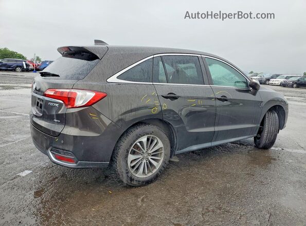5J8TB4H7XGL001182 2016 ACURA RDX Коричневый Задняя правая четверть