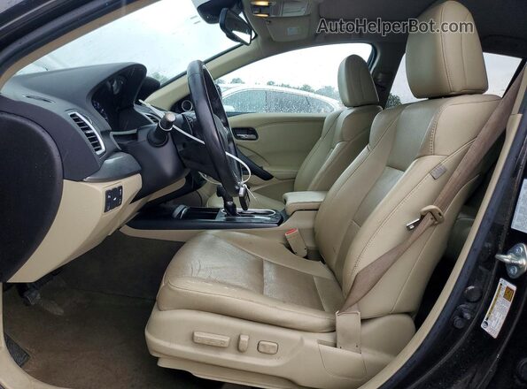 5J8TB4H7XGL001182 2016 ACURA RDX Коричневый Вид салона спереди