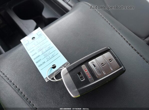 5J8TC1H30LL015580 2020 ACURA RDX Silver Առջևի վահանակի տեսք