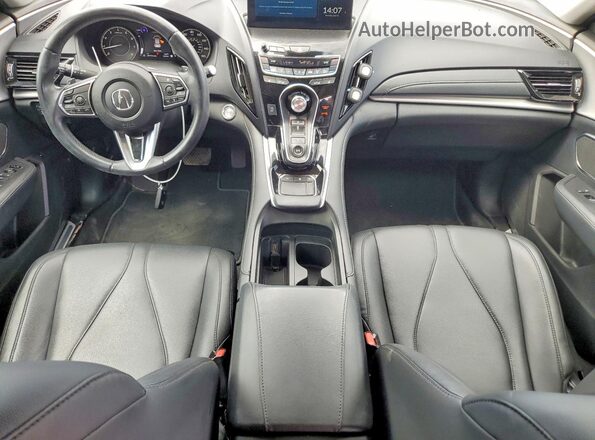 5J8TC1H31LL015538 2020 ACURA RDX Gray Dashboard view